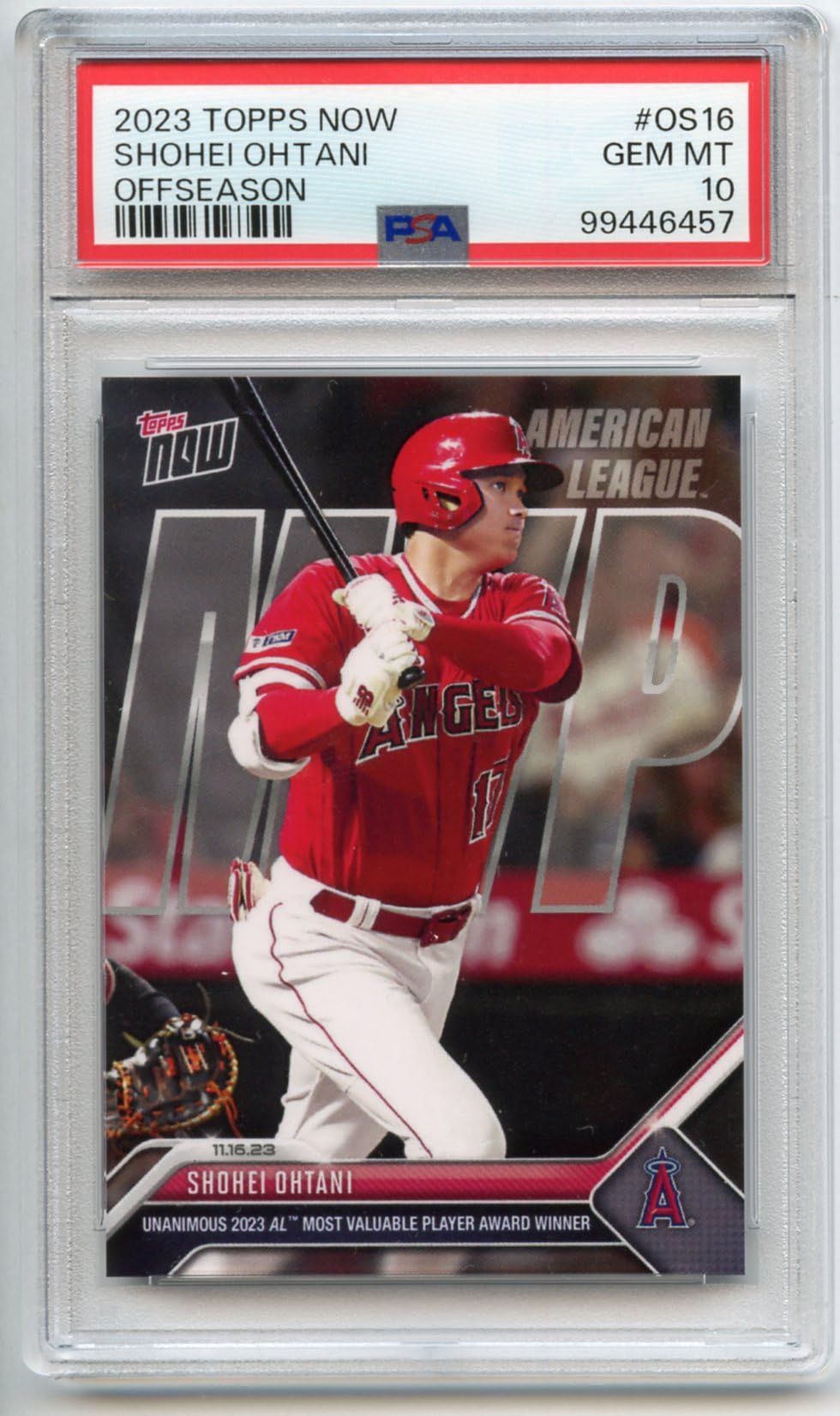 Amazon.co.jp: ［PSA鑑定カード］ PSA10 GEM MINT 大谷翔平 2023
